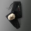 New Lambswool Pants Men's Winter Padded and Thickened Warm Pants Men's Pants Cotton Loose Casual Sports Sweat Pants