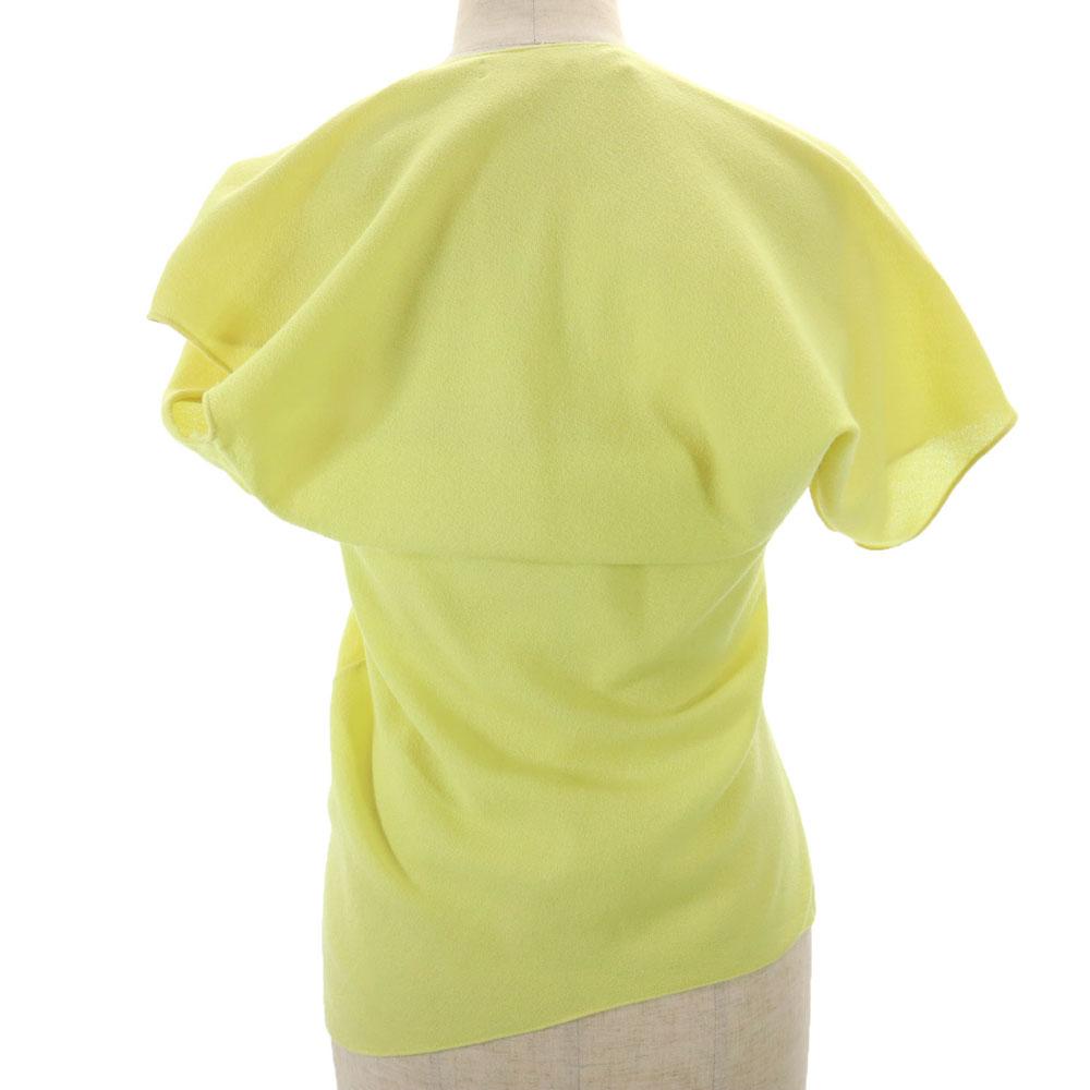 MARNI made in Italy Short sleeve Deformation Cut 38 yellow Women Used