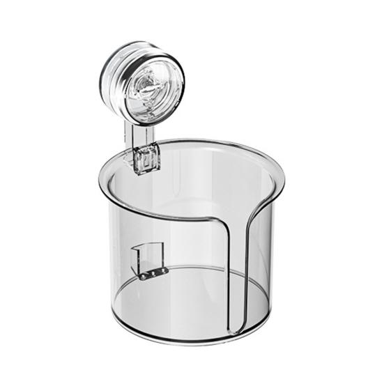 Tissue Box Wall-Mounted Roll Paper Holder with Vacuum Suction Cup Easy Installation Tissue Organizer for