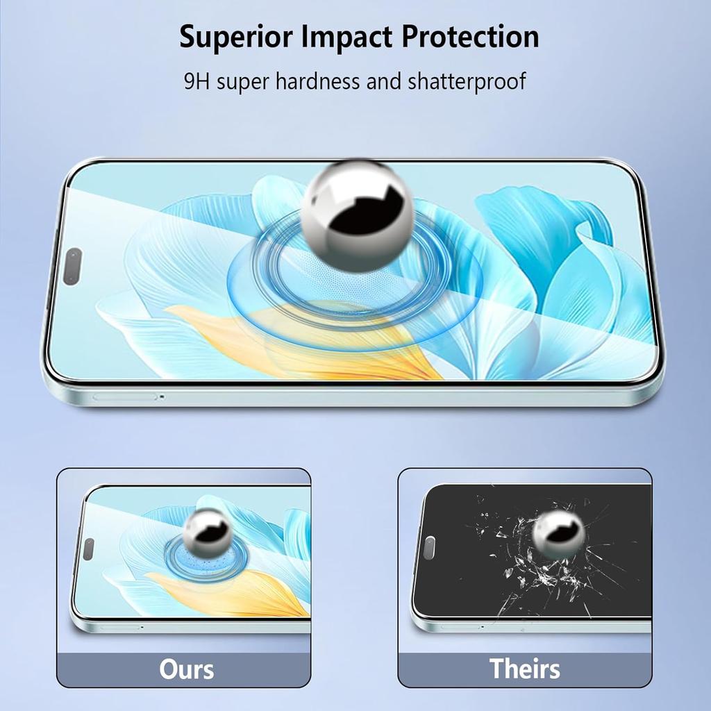 3 шт. защитное закаленное стекло для экрана Honor 200 Lite HD защитная пленка Panzerglas прозрачная защитная пленка против царапин