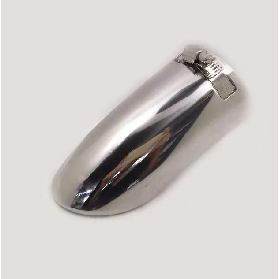 Styling Cover Stainless Steel Muffler Pipe Outlet Dedicate Exhaust Tip Tail For Nissan Kicks 2017 2018