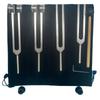 Aluminum Alloy Tuning Fork 128Hz 136.1Hz 256Hz 384HZ Golden Tuning Forks Set Healing with Base Meditation Yoga Diapasons Therapy