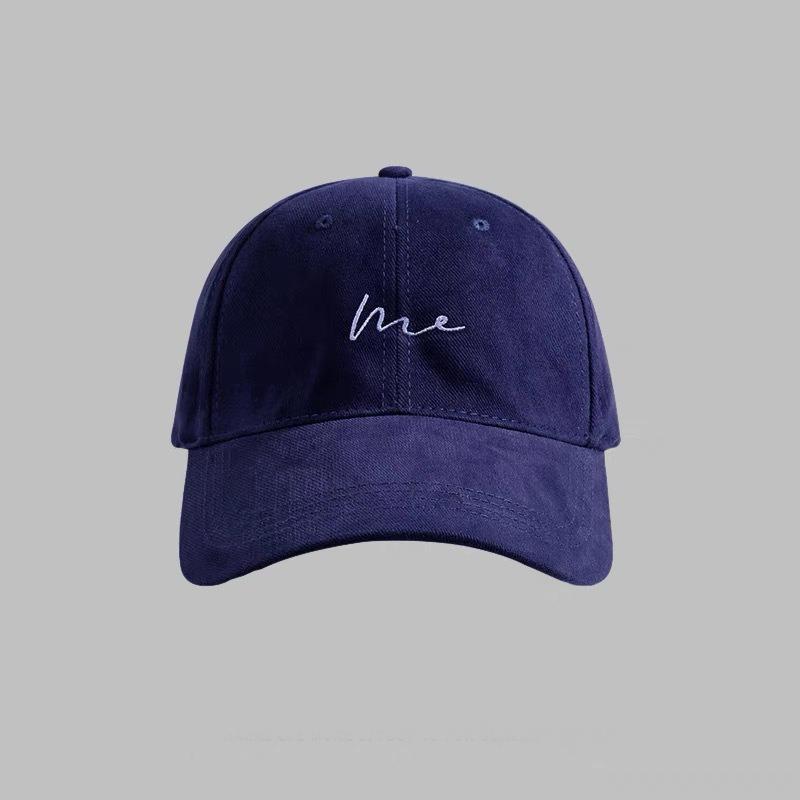 Good version! Original design big head circumference cap men's letters fashionable retro baseball cap women