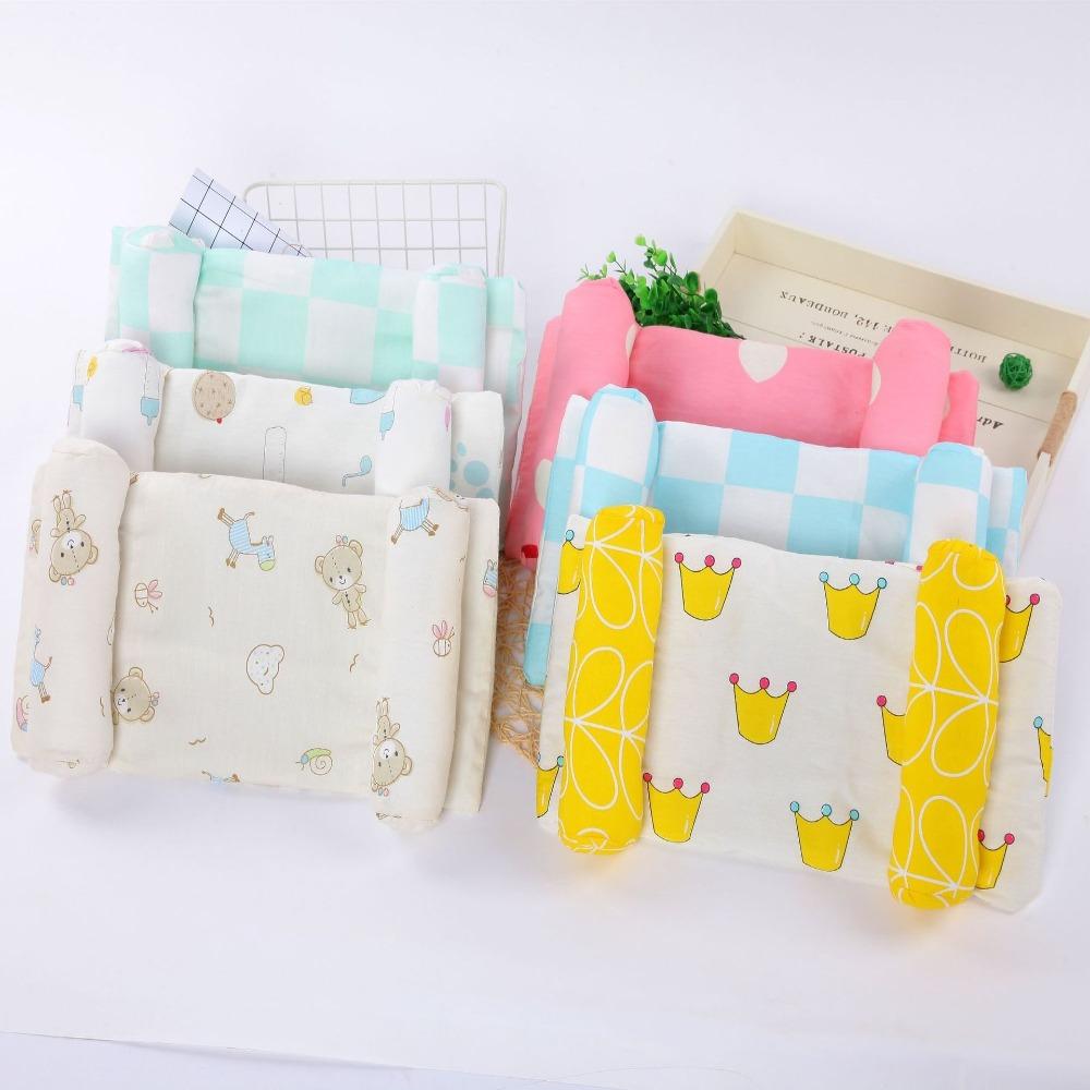 Anti Twisting Head Compression Baby Pillow Breathable Anti Scar Pillow