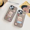 Силиконовый чехол с изображением медведя-купидона для Xiaomi Redmi Note 12 11 Samsung A54 A24 A14 Oppo A78 A58 A38 Tecno Spark 10 30C Funda Painted Cover Soft TPU Bumper
