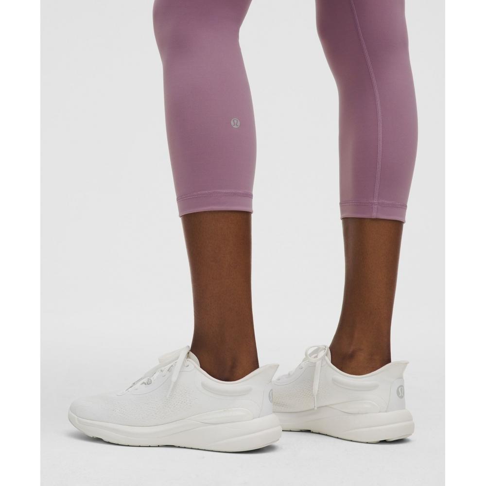 Lululemon Wunder Train High Rise Crop 21  Lavender Lux