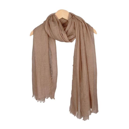 Women Scarf Shawl Solid Color Furry Trim Versatile Shawl Wrap Soft Warm Long Scarf Winter Costume Accessory