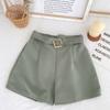 WTEMPO Summer Women's Chiffon Shorts Fashion High Waist Loose Shorts Wide Leg Shorts Casual Shorts Suit Shorts