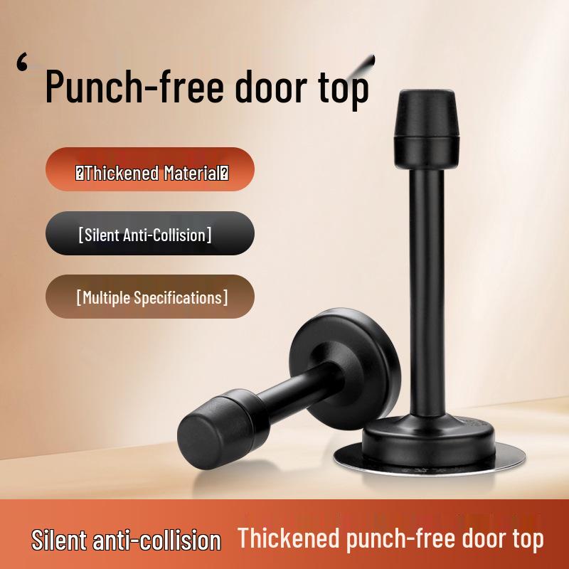 Самоклеящийся противоударный стопор для двери и присоска-бампер для безопасного входа и дверей ванной комнаты