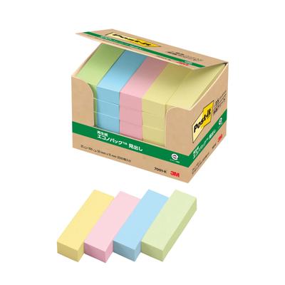 Заголовок заметки Пастельный цвет 50 x 15 мм 100 листов x 25 книг Post-It 7001-K
