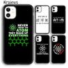 Никогда не доверяй атому Крутая наука Для iPhone 17 Air 16 Чехол для телефона Cover 15 14 plus 12 13 pro max Fundas