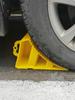 Portable Car Wheel Stopper Yellow Auto Tire Chocks Anti-Slip Car Ramp For SUV Truck RV Trailer Vehicle Accessories