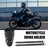 Cup Holder Universal Motorcycle Drink Holder 75mm Diameter Faux Leather Handcrafted Beverage Rack for Bottles Cans Cups