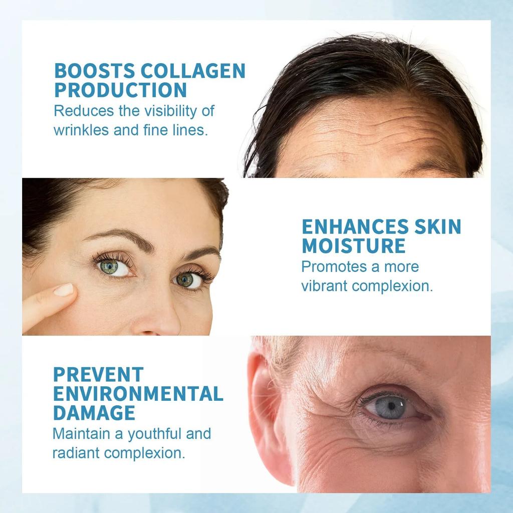 Brighten Face Serum Reduce Wrinkle Remove Fine Lines Lifting Firming Face Smoothing Nourishing Skin Care Anti-Aging Essence 30ml