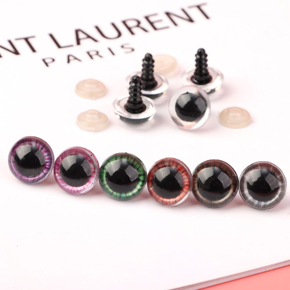 Plastic Stuffed Toys Parts Dolls DIY Tools Bear Animal Accessories Eyes Crafts Puppet Crystal Eye