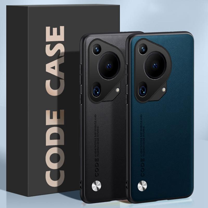 Обычный чехол из искусственной кожи для Huawei Pura 70 Ultra, матовый силиконовый противоударный защитный чехол с мягким краем для телефона Huawei Pura 70 Pro Plus 70pro+