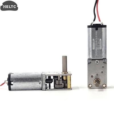 1 шт. DC3V-6V 5V 10 об/мин Низкоскоростной Редукторный Двигатель с Большим Крутящим Моментом Прямоугольный D-образный Вал Автомобильный Робот Мини N30 Металлическая Коробка Передач Мотор-редуктор