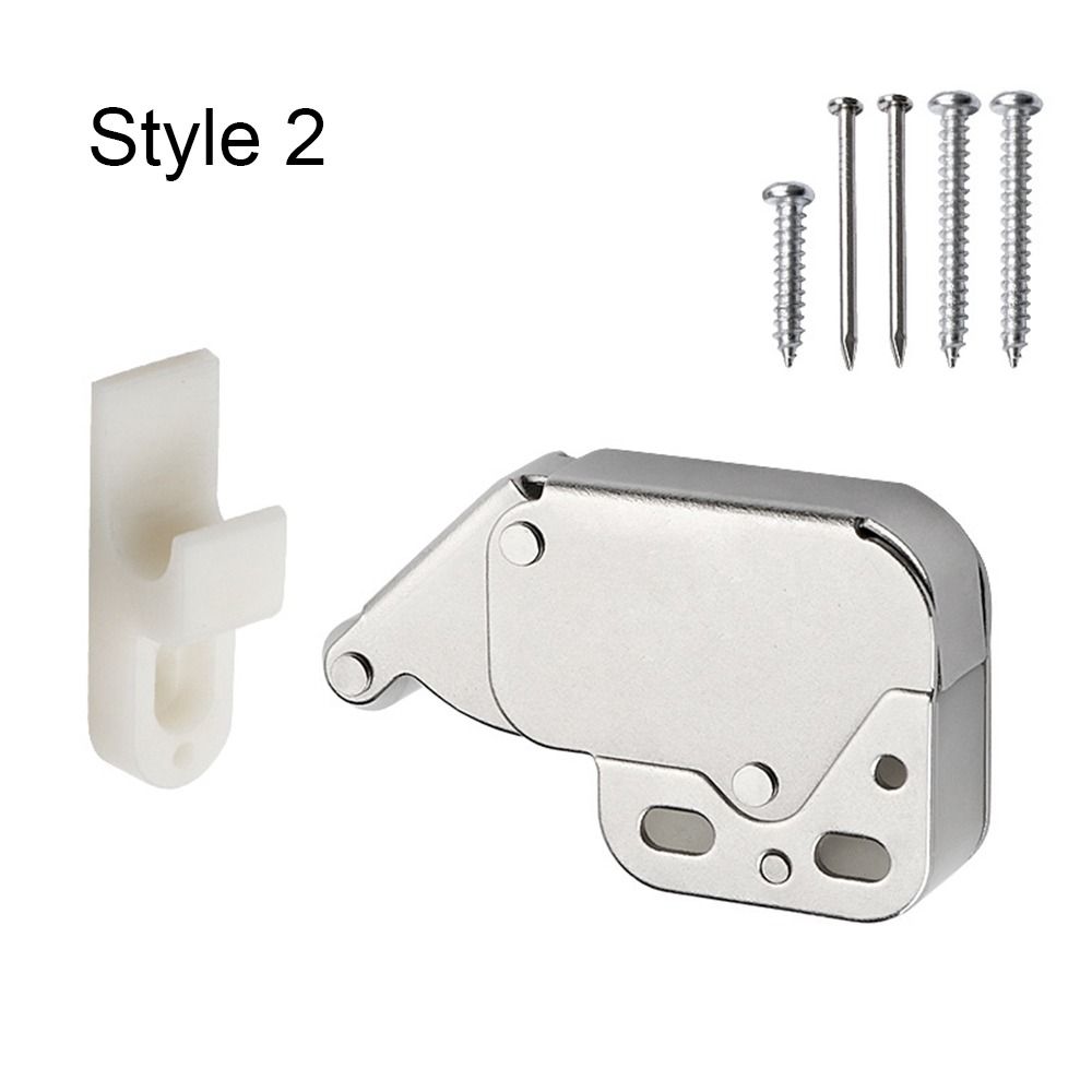 Пружинная защелка для двери, скользящий фиксатор, присоска для дверцы шкафа, улавливатель для раздвижной двери, дверная защелка, дверной толкатель