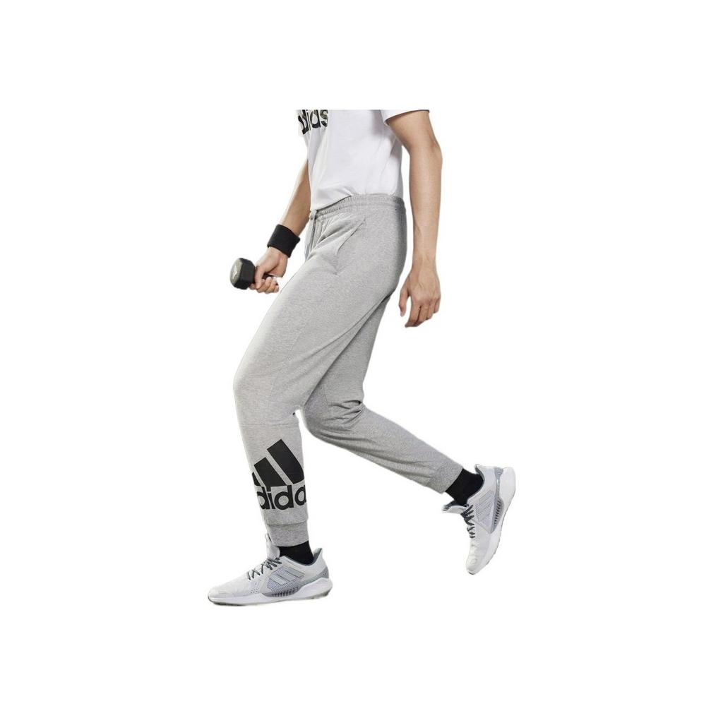 Adidas Large Logo Track Pants Men Bottoms Grey HE1826