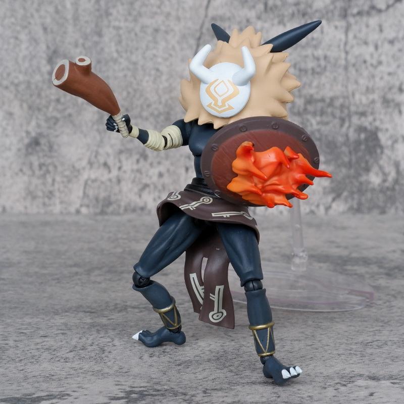 Оригинальная фигурка Figma Genshin Impact Пухлый солдат, 18,5 см высотой, подвижная