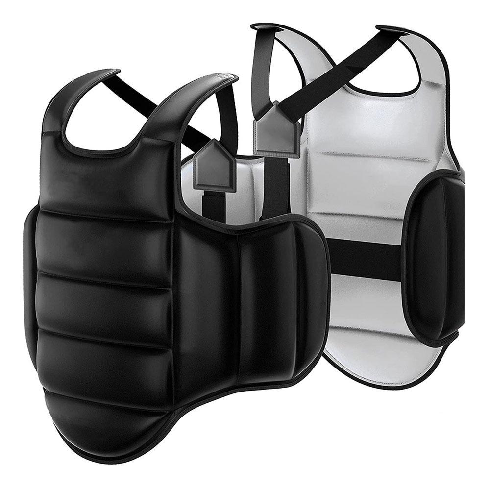 Boxing Equipment Body Protector Martial Arts Vest Soft Karate Uniform Chest Guard Belt Vest Karate