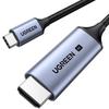 Ugreen USB Type C HDMI Conversion Cable Only Including Alt 48Gbps Transfer Compatible with Macbook 2M [Supports USB-C 8K@60Hz /4K@240Hz/unidirectional