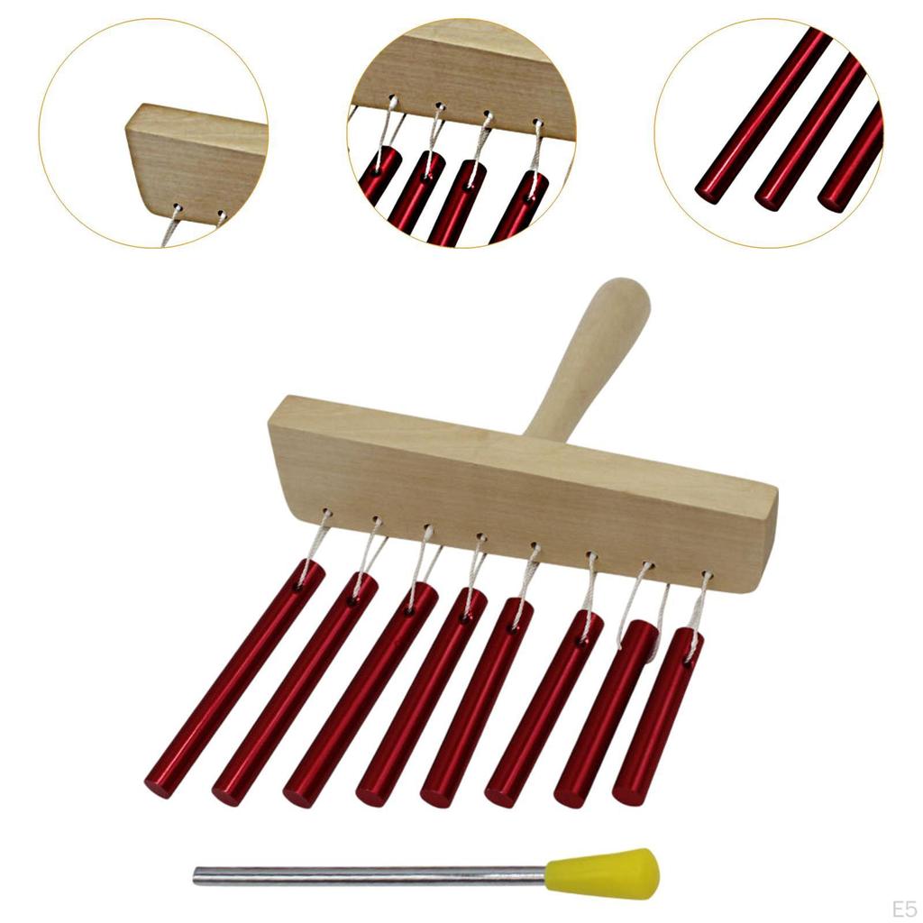 Desktop Wind Chime for Office and Home Use Musical Teaching Tool Kids