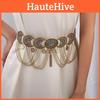 Waist Style Bohemian Chain With Alloy Embellishments And Tassels Festival For