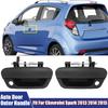 Черные автомобильные дверные ручки, 2 шт., подходят для Chevrolet Spark 2013 2014 2015, внешние аксессуары, передние, задние, левые и правые, автомобильные дверные ручки