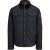 Polo Diamond Pattern Solid Color Quilted Single Breasted Cotton Jacket Men Jackets 710876085-002