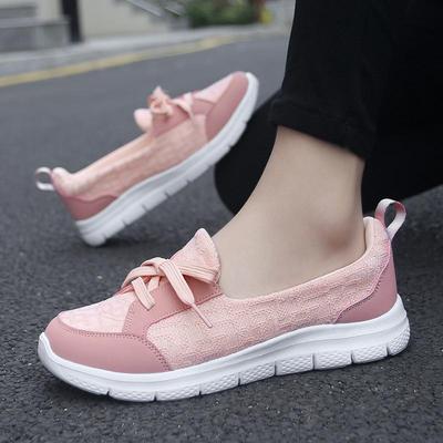 Женские летние повседневные уличные школьные туфли для студентов легкие кроссовки для девочек большого размера слипоны