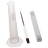 3Pcs with Storage Bag Beer Alcohol Meter 250 Ml Plastic Cylinder Hydrometer Alcohol  Wine Beer Mead