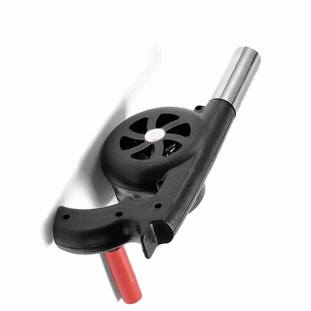 Outdoor Cooking Hand Blower Portable Barbecue Blower Compact Szie Fire Blower Combustion Air Blower Camping Hiking