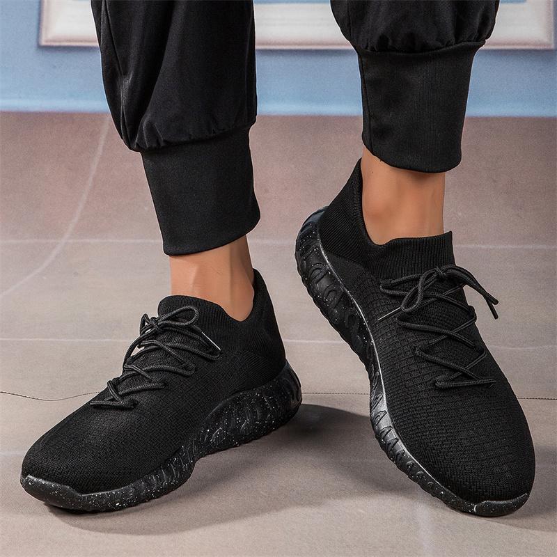 TUINANLE Мужские кроссовки, дышащие кроссовки на платформе, мужские легкие кроссовки на шнуровке, вулканизированная обувь