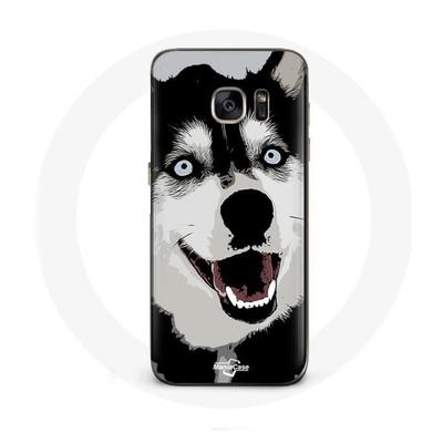Coque Samsung Galaxy S7 Husky De Sibérie Yeux Bleus