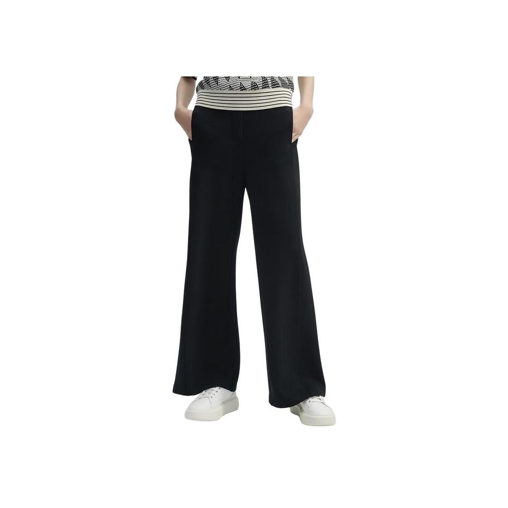 Новые повседневные брюки FILA женские, цвет «реактивный черный» F11W443601F-BK