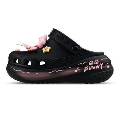 Сабо Crush EVA Дофамин Модный тренд Удобные Личность Простые Комфортные Перфорированные туфли Женские Черные