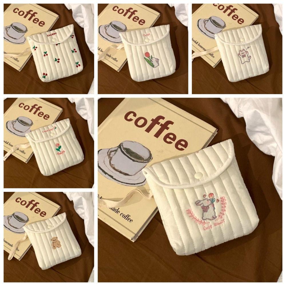 Сумка для хранения гигиенических прокладок «Мишка», кошелек для монет «Вишня и кролик», милая мини-косметичка, для студентов