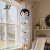 Easy Crochet Ghost Tutorial Kit DIY Kit, Ghost/Penguin/Deer/Gingerbread Man/Pumpkin Shape, Spiral Handicraft Gift for Enthusiasts Crafting Ornament