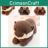 Plush Toy Otter Sitting Lying Stuffed Animal Doll Kids Birthday Decoration Gifts