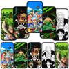 Phone Case for Samsung Galaxy S24 S23 iPhone 15 14 Xiaomi Redmi Note 13 12 11 8 10 9 Pro Max X XR OPPO Huawei Roronoa Zoro Anime Luffy One Piece Cover