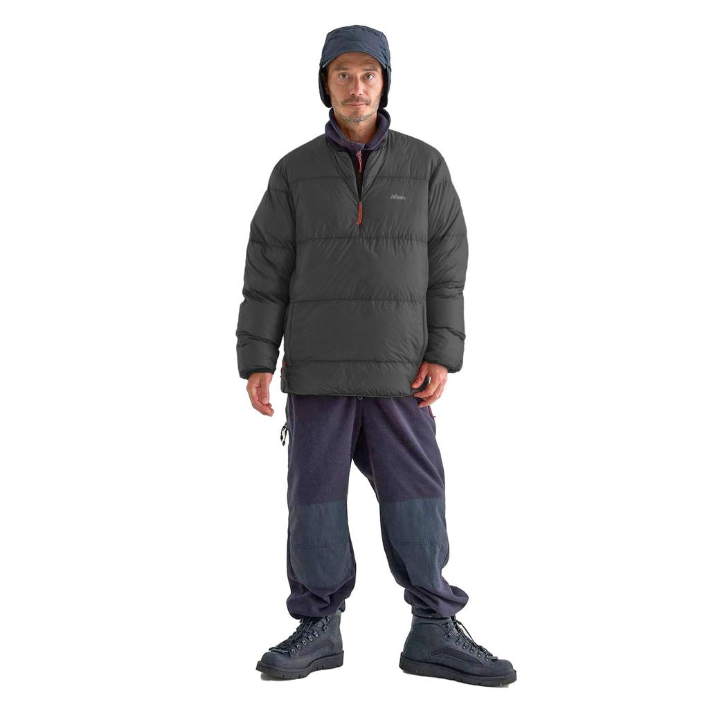 NANGA Mountain Lodge Пуховый топ с круглым вырезом (Мужской) (М, ЧЕРНЫЙ)