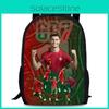 Криштиану Роналду Cr7 15-дюймовый рюкзак Оксфорд большой вместимости школьная сумка для студентов спортивные дорожные предметы первой необходимости