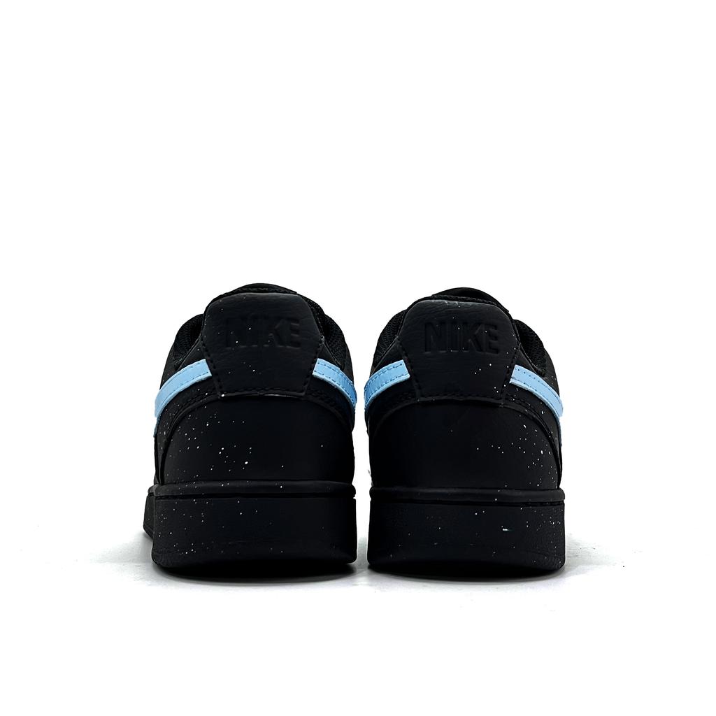Nike Court Vision Low Tiffany Night Whisper Синтетическая кожа Устойчивая к истиранию Устойчивая к истиранию Низкие кроссовки DH2987-002(Команда1615-)