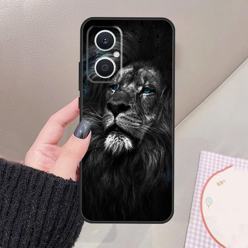 Чехол Lions для OPPO Reno 12 14 13 11 10 Pro 11F 12F 13F 14F 7 8 Lite Чехол OPPO Find X6 X5 X8 X9 Pro
