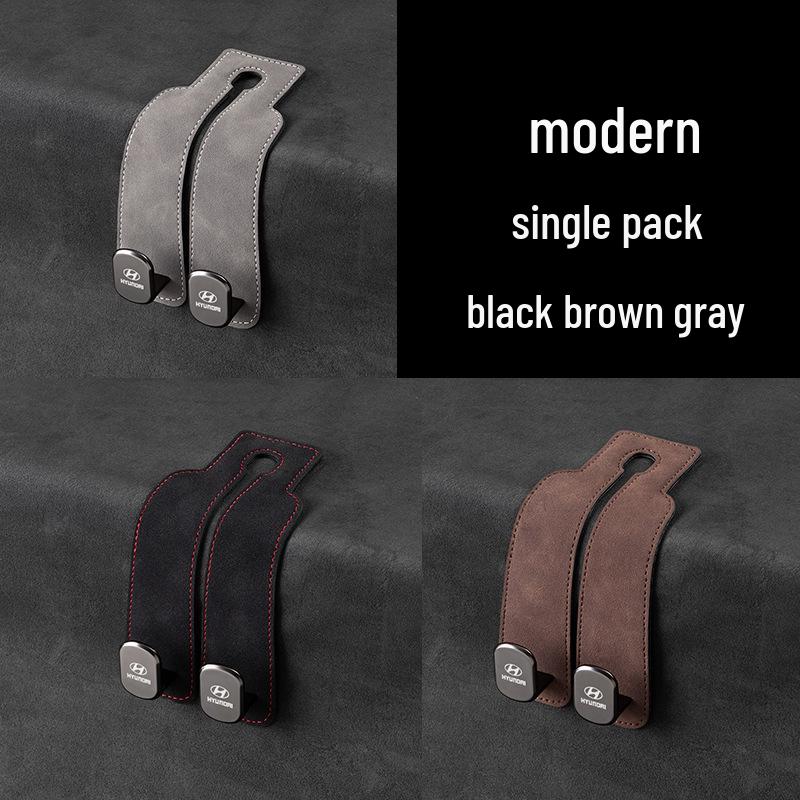 Замшевые крючки для телефона и хранения на заднем сиденье