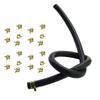 Upgrades Fuel Hose 7mm Includes 10 Hose Clamps Corrosion Resistant Fuel Hose for Automotive Gasoline Diesel Engines
