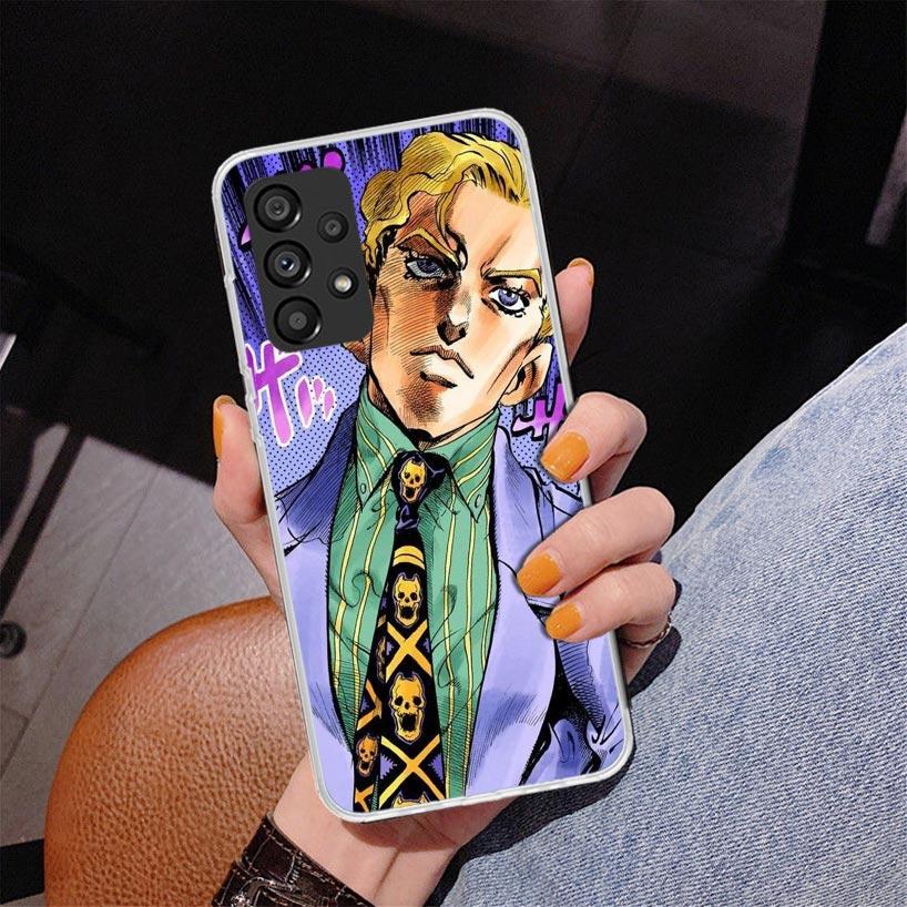 Чехол для телефона JoJo Kira Yoshikage Killer Queen для Samsung Galaxy A52 A42 A32 A22 A12 A51 A41 A31 A21S A50S A40 A30S A20S A20E A10