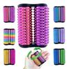 Spiky Roller Fidget Toy Тревога Снятие стресса Дети Подростки Взрослые Ручная неровная роликовая массажная палочка Портативная двухрядная роликовая сенсорная игрушка