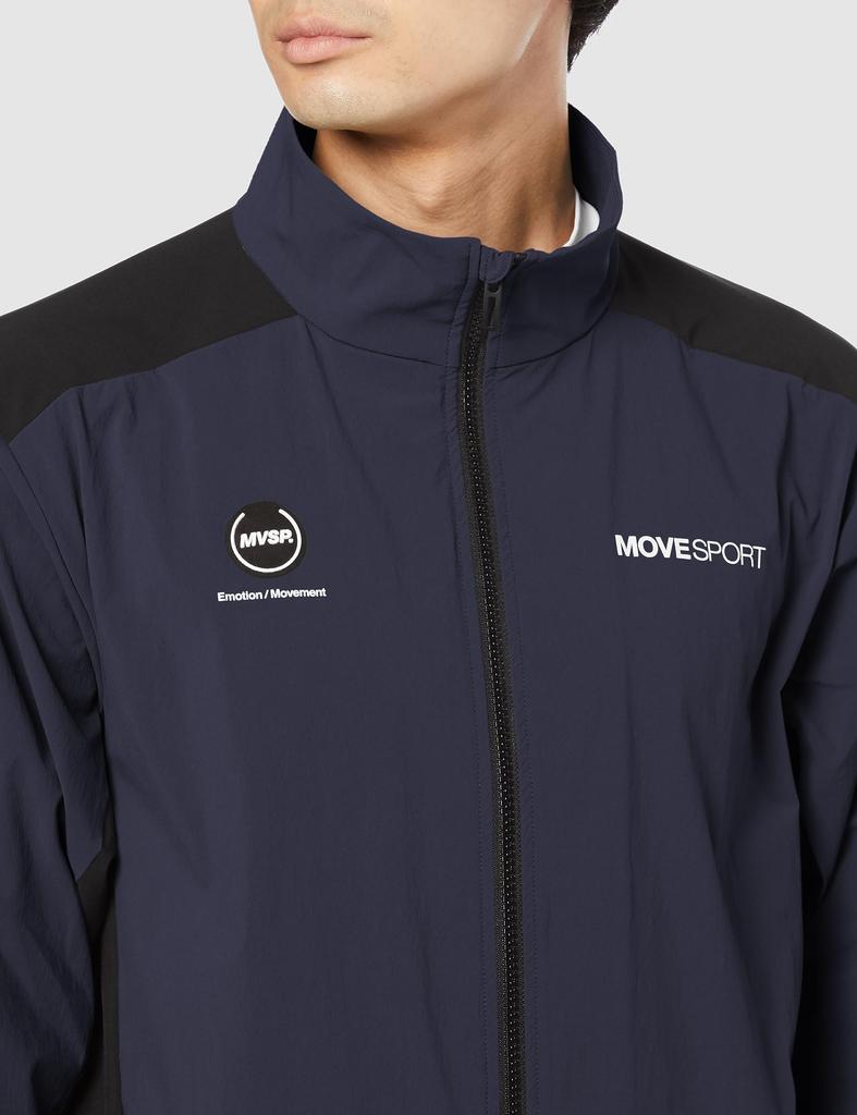 Piste Descente Переднее открытие с двумя чехлами MVSP 4WAY Stretch Водоотталкивающая защита от ультрафиолета Дождь M [Move Sports] (UPF50+) DMMWJF11(НВБК)